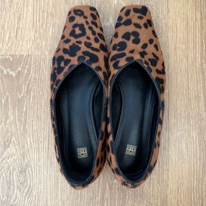 Toteme Leopard Print Flats